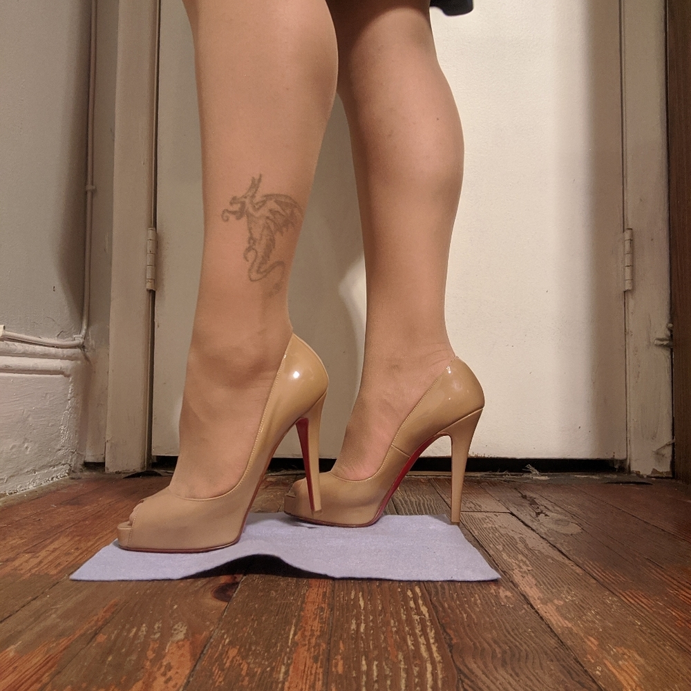 Christian Louboutin Very Prive 120 Patent Calf - Picture 9 of 13